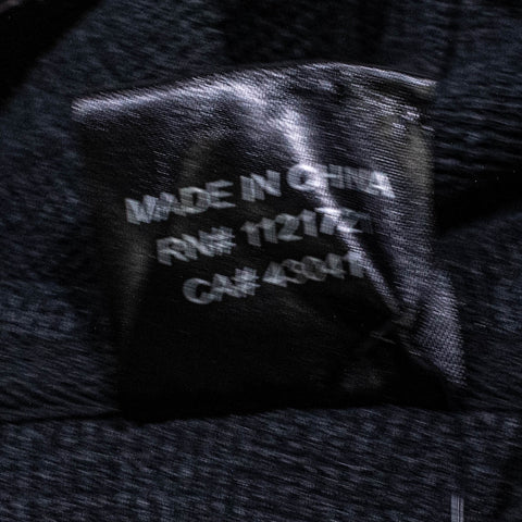 Black Label Zip Hoodie Cyber Goth