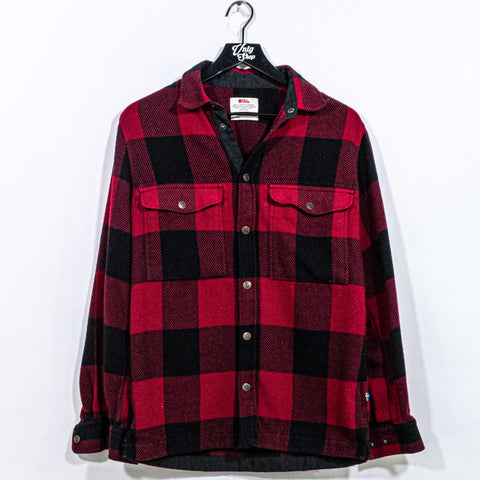 Fjallraven Canada Buffalo Plaid Snap Flannel Shirt