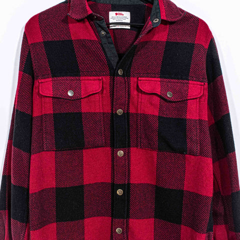 Fjallraven Canada Buffalo Plaid Snap Flannel Shirt