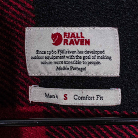 Fjallraven Canada Buffalo Plaid Snap Flannel Shirt