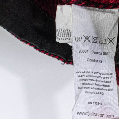 Fjallraven Canada Buffalo Plaid Snap Flannel Shirt