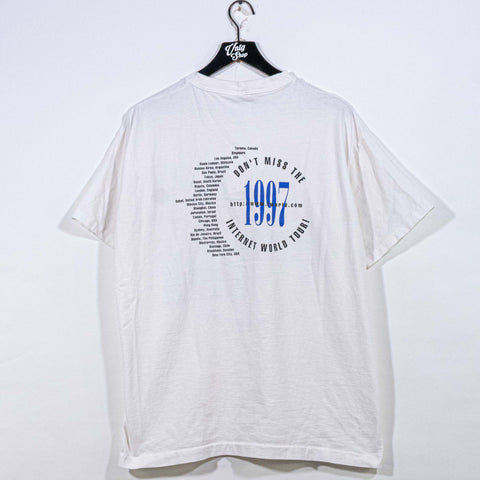 Internet World 1997 T-Shirt Mecklermedia Computer Tech