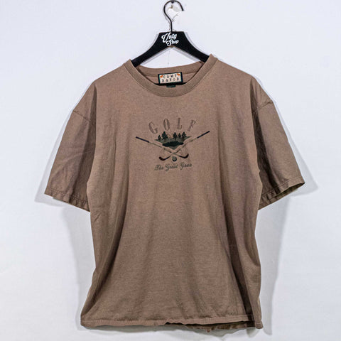 Golf Cross Clubs Tonal T-Shirt Made in USA