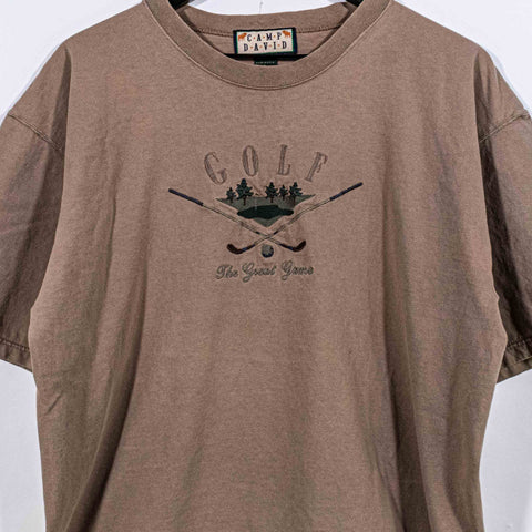 Golf Cross Clubs Tonal T-Shirt Made in USA