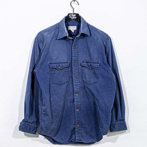 Banana Republic Safari Utility Work Shirt Distressed