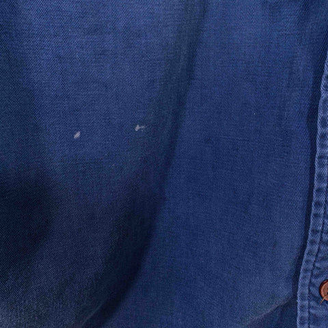 Banana Republic Safari Utility Work Shirt Distressed
