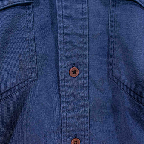 Banana Republic Safari Utility Work Shirt Distressed