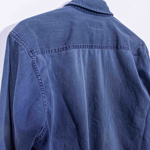 Banana Republic Safari Utility Work Shirt Distressed
