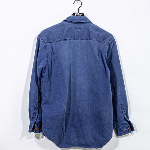 Banana Republic Safari Utility Work Shirt Distressed
