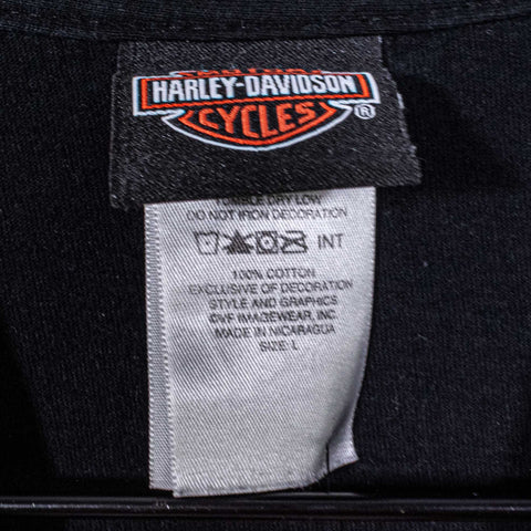 Harley Davidson Motorcycles T-Shirt Bordeux France Ride Free