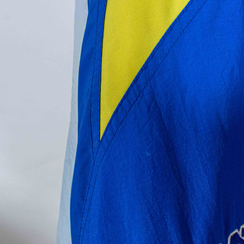 Golden State Warriors Logo Athletic Sharktooth Puffer Jacket