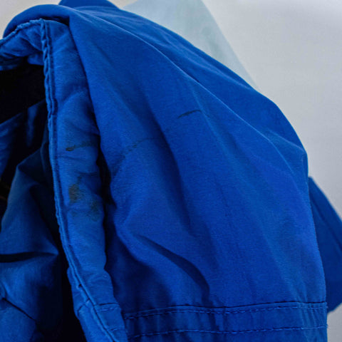 Golden State Warriors Logo Athletic Sharktooth Puffer Jacket