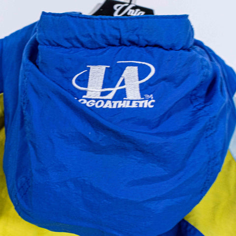 Golden State Warriors Logo Athletic Sharktooth Puffer Jacket