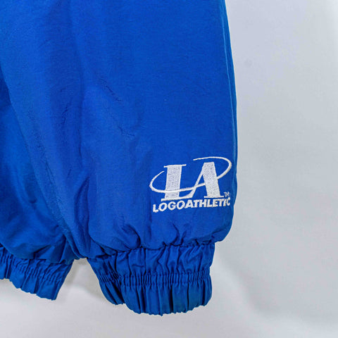 Golden State Warriors Logo Athletic Sharktooth Puffer Jacket