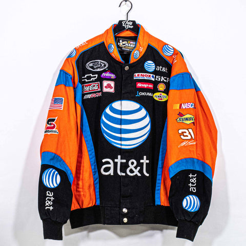 Jeff Burton AT&T Nascar Racing Jacket Chase Authentics