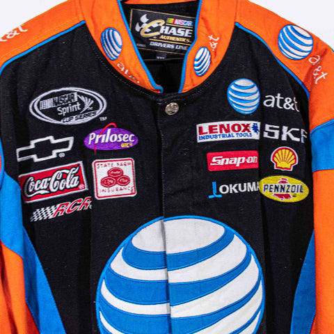 Jeff Burton AT&T Nascar Racing Jacket Chase Authentics