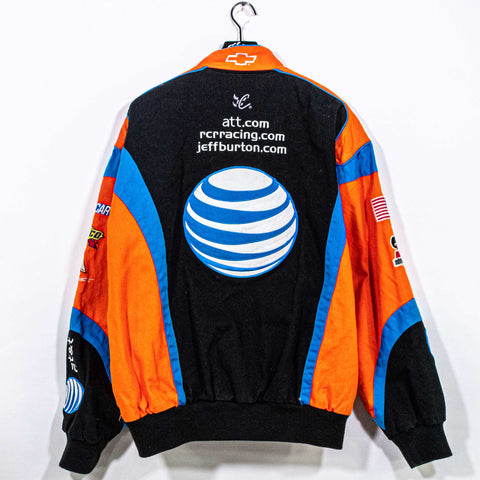 Jeff Burton AT&T Nascar Racing Jacket Chase Authentics