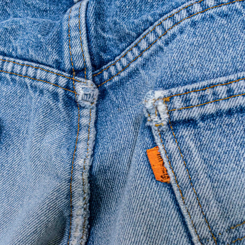Levis Orange Tab 20505 0217 Jeans Repaired Patchwork
