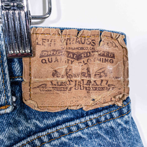 Levis Orange Tab 20505 0217 Jeans Repaired Patchwork