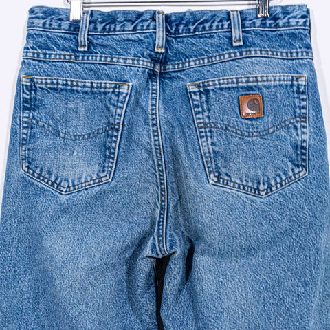 Carhartt Flannel Lined Jeans B172 DST