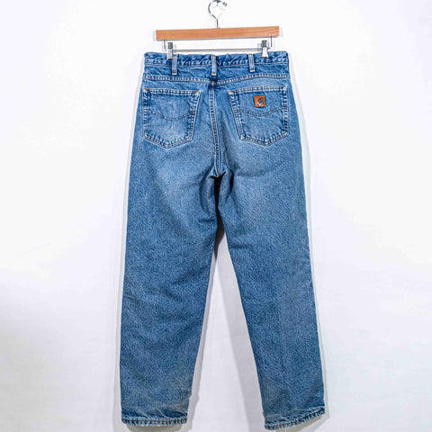Carhartt Flannel Lined Jeans B172 DST