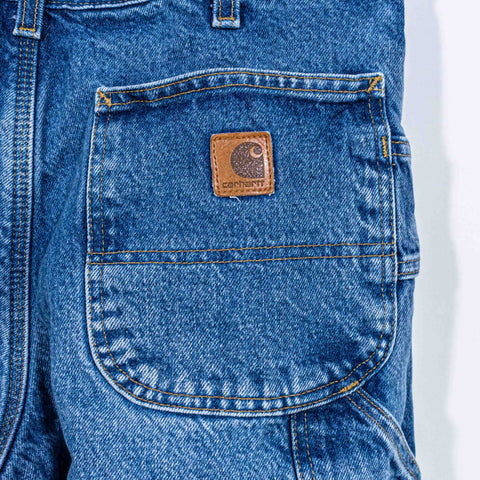 Carhartt Flannel Lined Carpenter Jeans B236 DST