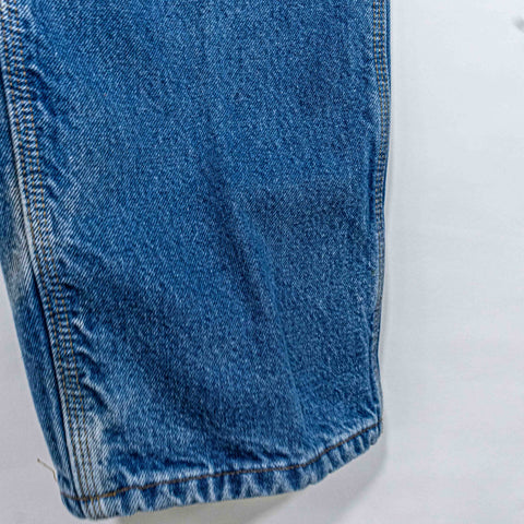 Carhartt Flannel Lined Carpenter Jeans B236 DST