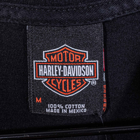 Harley Davidson Motorcycles T-Shirt St Maarten Motorhead Sun Fade