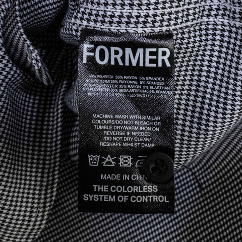 Former Skate Button Shirt Plaid Gingham