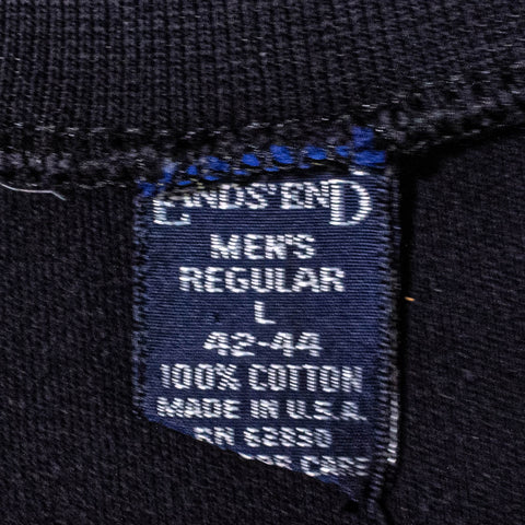 Lands End Mockneck T-Shirt Made in USA