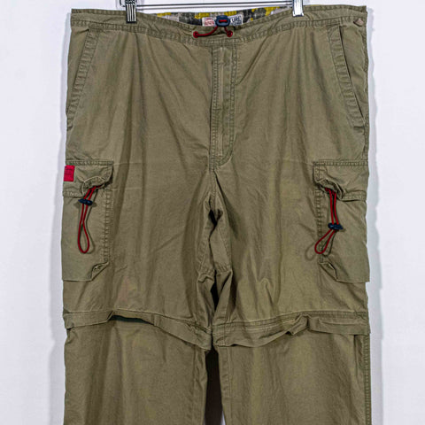 Structure Convertible Zip Off Cargo Pants Baggy