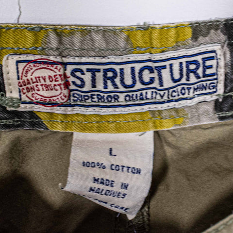 Structure Convertible Zip Off Cargo Pants Baggy