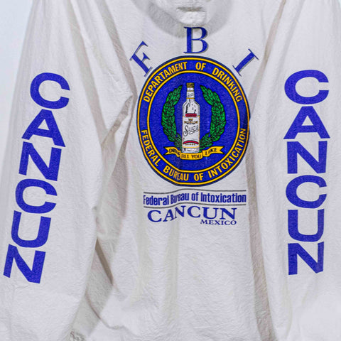 FBI Cancun Zip Jacket Sauza Tequila Bureau of Intoxication