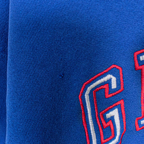 New York Giants Embroidered Sweatshirt Sun Faded