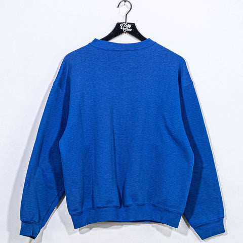 New York Giants Embroidered Sweatshirt Sun Faded