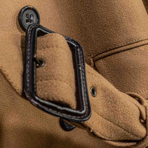 Banana Republic Wool Blend Trench Coat Emmetex Italian Fabric