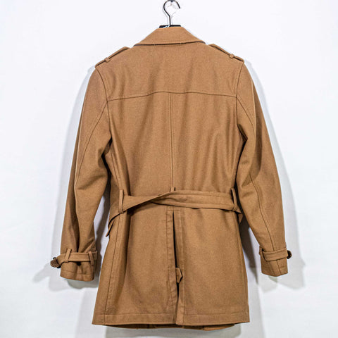 Banana Republic Wool Blend Trench Coat Emmetex Italian Fabric