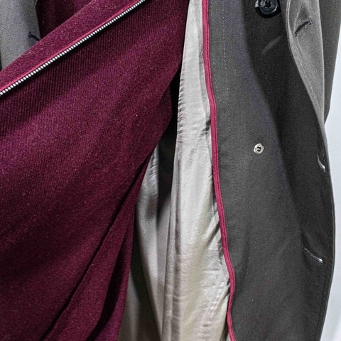 Christian Dior Monsieur Belted Trench Coat With Liner