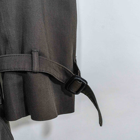 Christian Dior Monsieur Belted Trench Coat With Liner