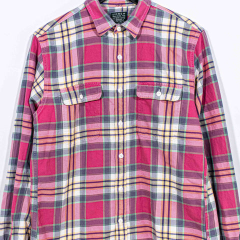 J Crew Sporting Goods Plaid Flannel Button Shirt