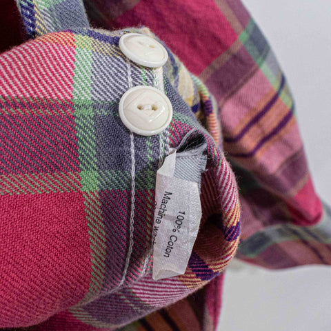 J Crew Sporting Goods Plaid Flannel Button Shirt