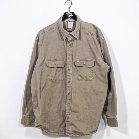 Carhartt Rugged Outdoor Work Shirt Union Made USA