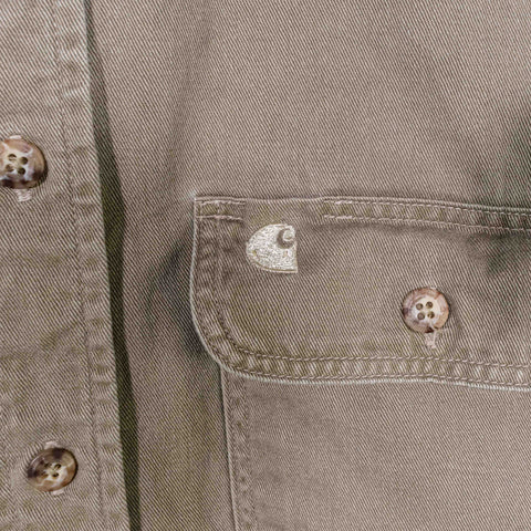 Carhartt Rugged Outdoor Work Shirt Union Made USA