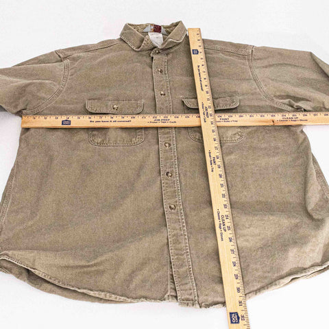 Carhartt Rugged Outdoor Work Shirt Union Made USA