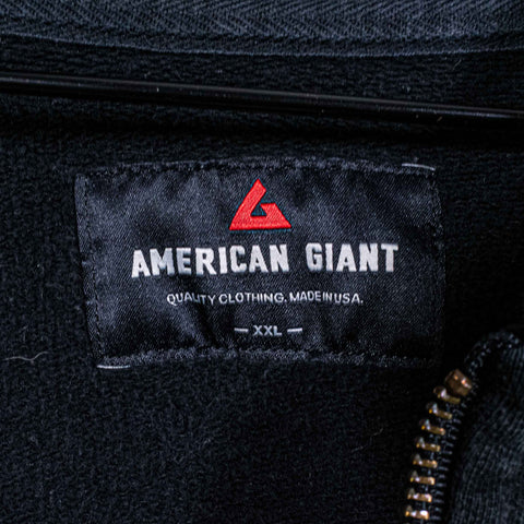 American Giant Full Zip Hoodie Made in USA