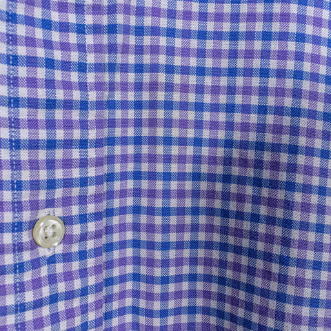 Polo Ralph Lauren Stretch Oxford Button Down Shirt Plaid Gingham