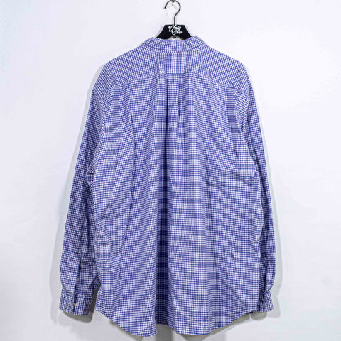 Polo Ralph Lauren Stretch Oxford Button Down Shirt Plaid Gingham