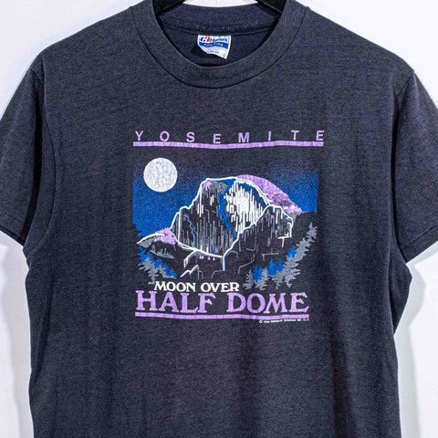 Yosemite Moon Over Half Dome T-Shirt