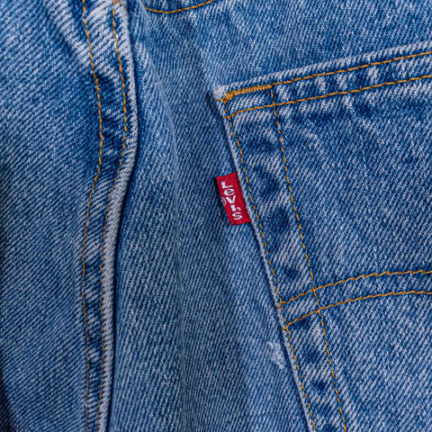 Levis 565 Loose Fit Wide Leg Jeans Made in USA