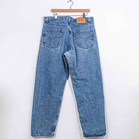 Levis 565 Loose Fit Wide Leg Jeans Made in USA